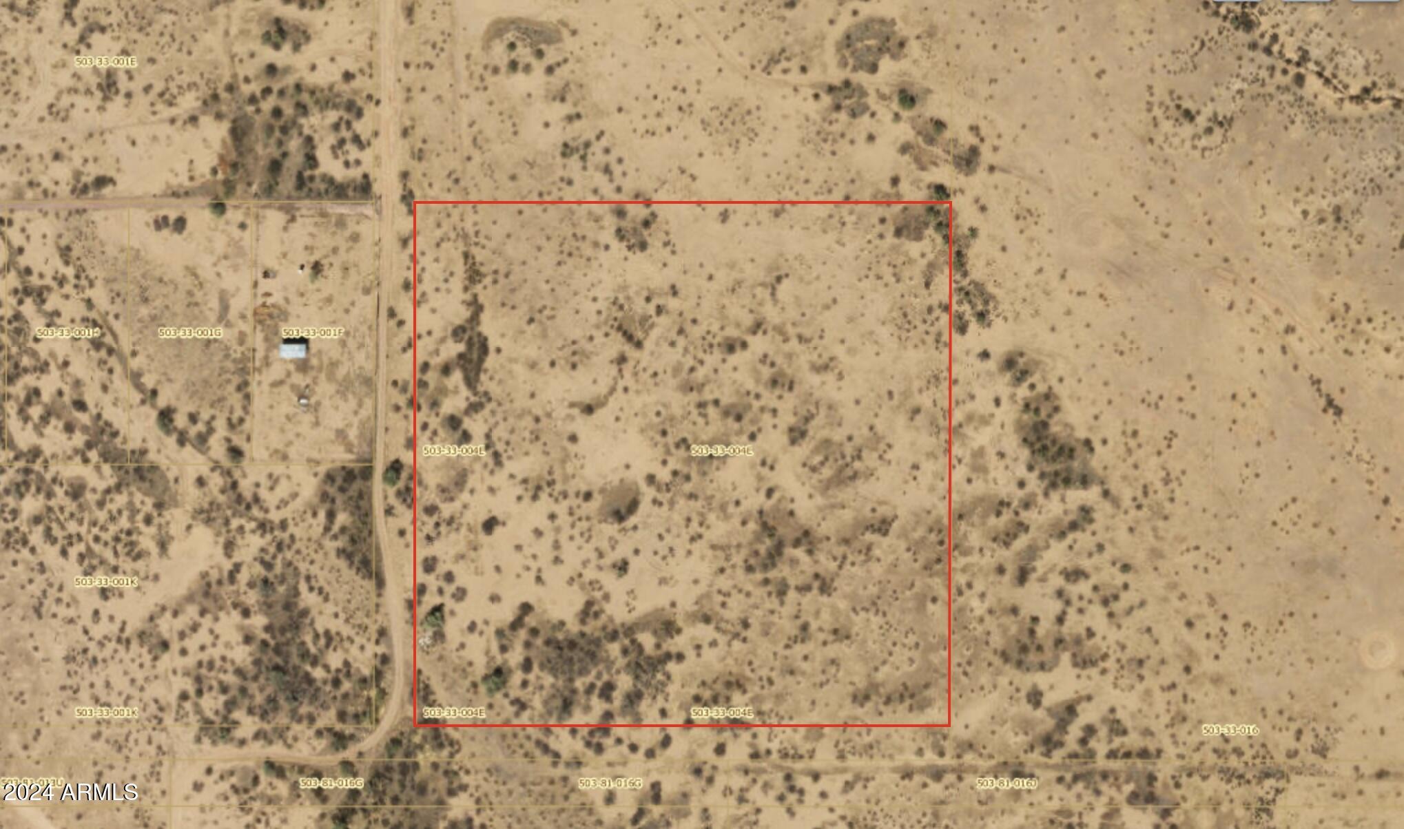228-xx West Jomax Road Wittmann, AZ 85361 - Photo 1 of 2 MAP of parcel