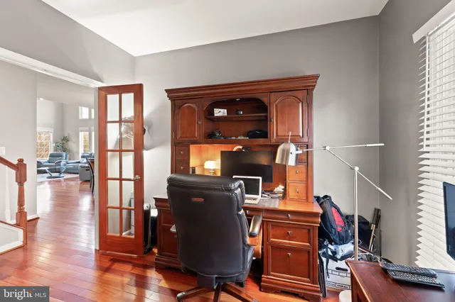 a view of empty room