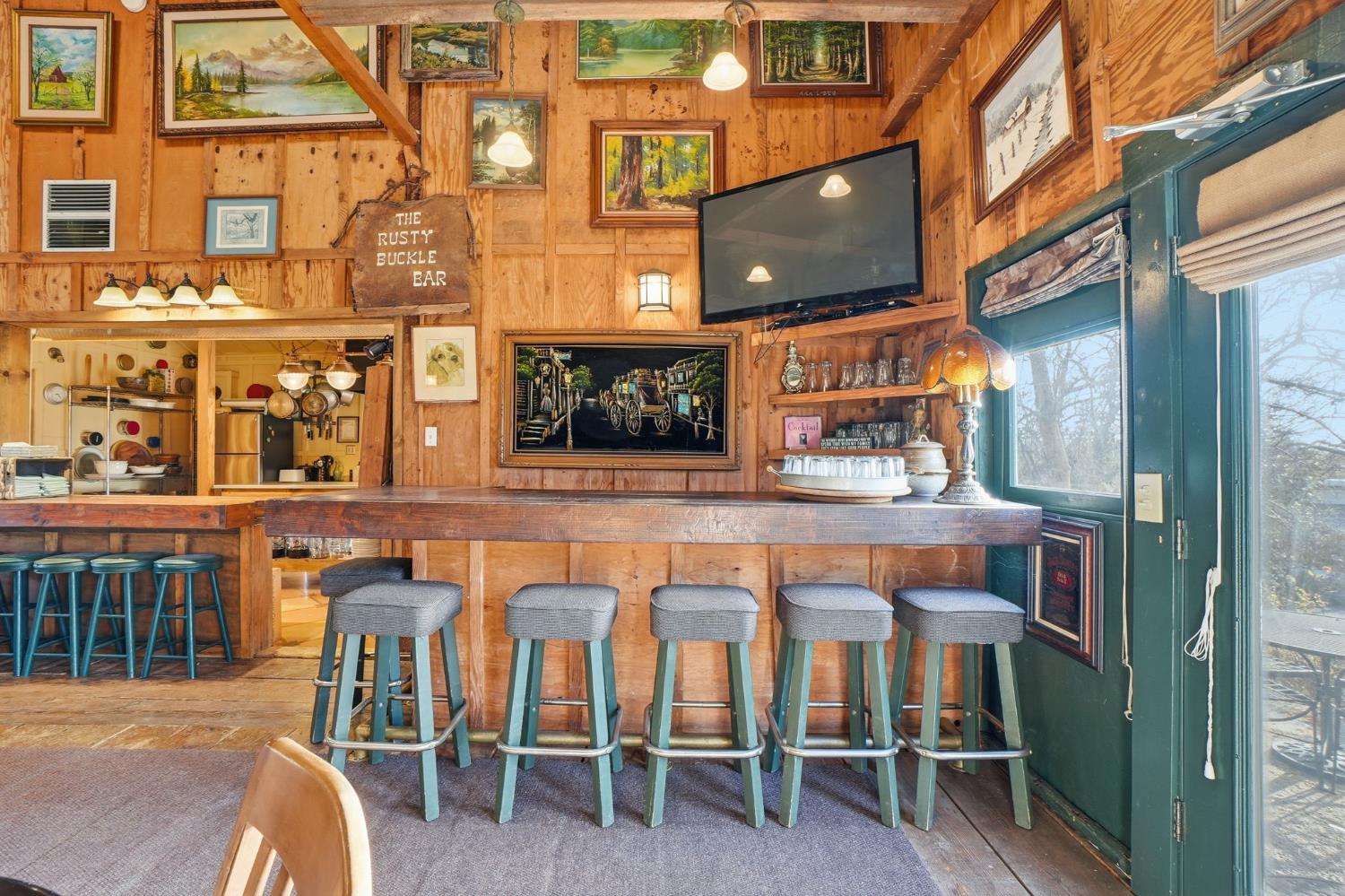 21645 Parrotts Ferry Road Sonora, CA 95370 - Photo 26 of 95 The bar in the Dairy Barn