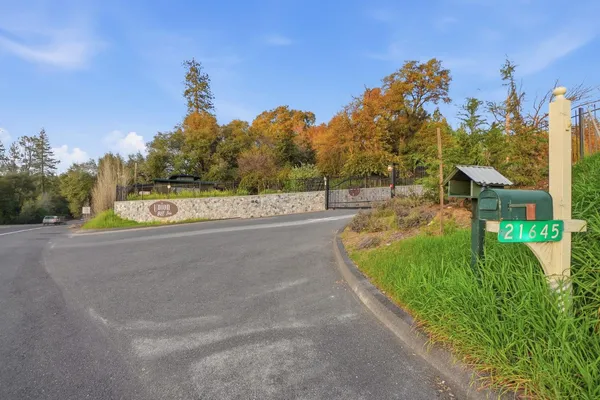 a view of a house with a outdoor space