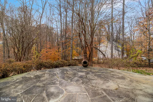 a front view of a house with yard and trees