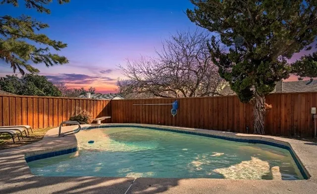 a view of a swimming pool