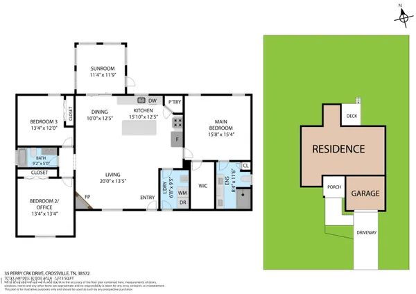 $415,000 | 35 Perry Crk Drive, Crossville, TN 38572