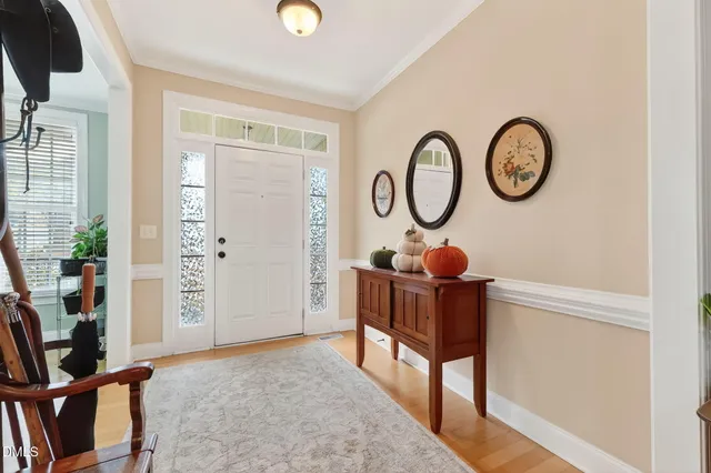 a view of a hallway with elevator