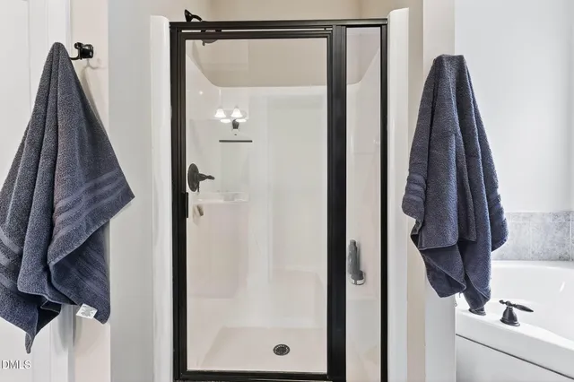 a view of a walk in closet