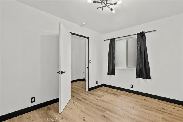 wooden floor in an empty room