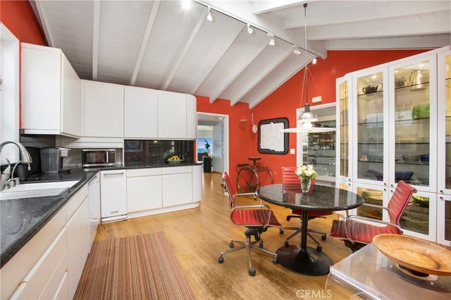 a view of a closet from a window