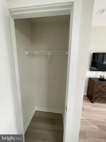 a view of a closet