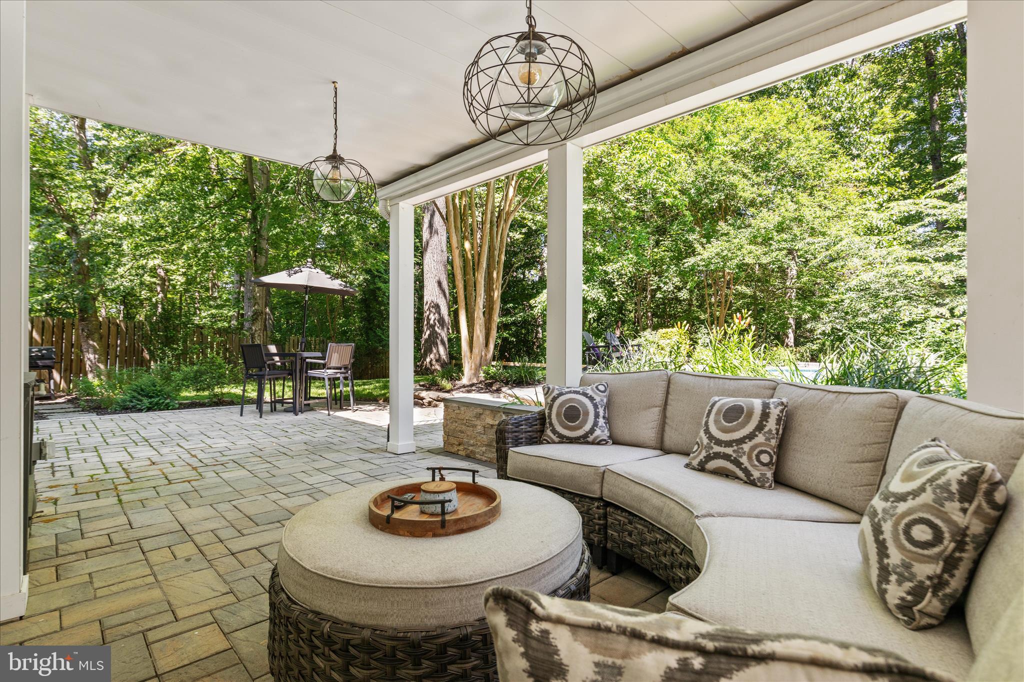 8201 Running Creek Court Springfield, VA 22153 - Photo 6 of 23 Shady lounge area