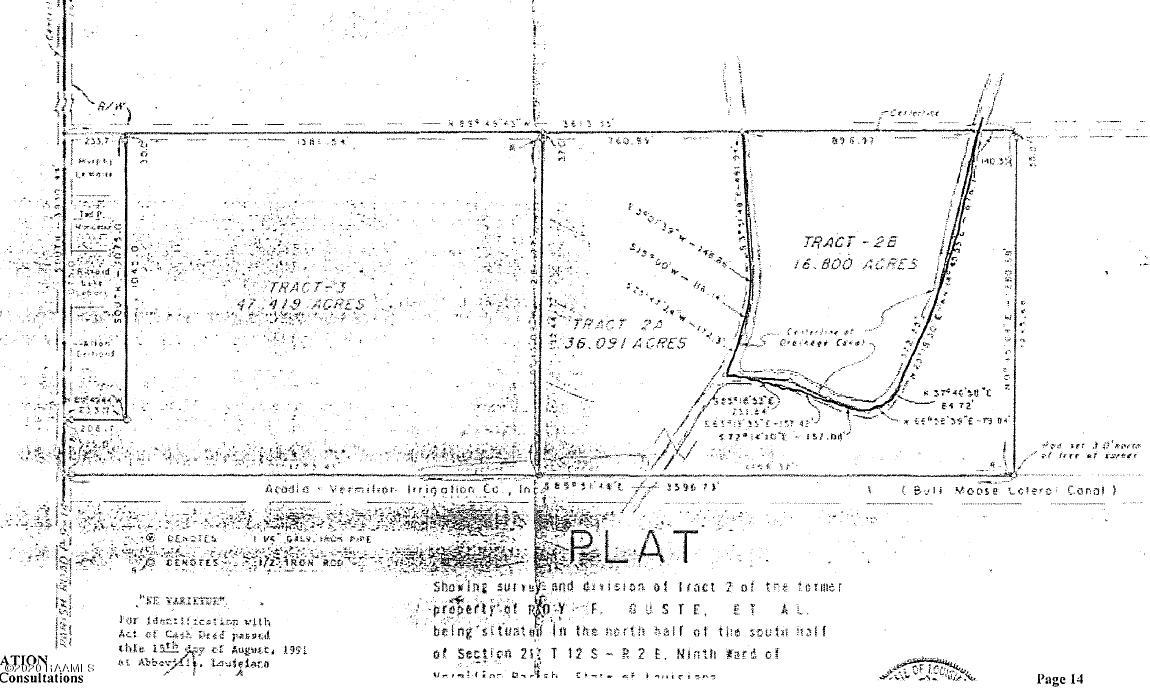 17403 Dalton Road Kaplan, LA 70548 - Photo 7 of 7 24134394_Survey_2B