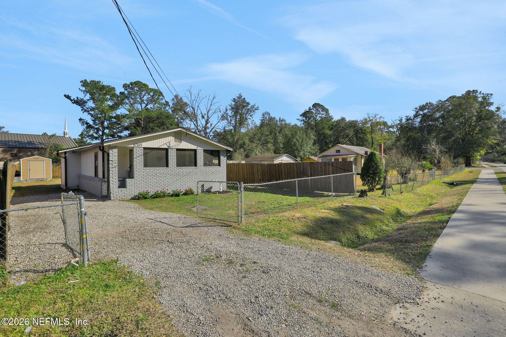 6369 Jammes Road Jacksonville, FL 32244 - Photo 2 of 21 View From Sidewalk
