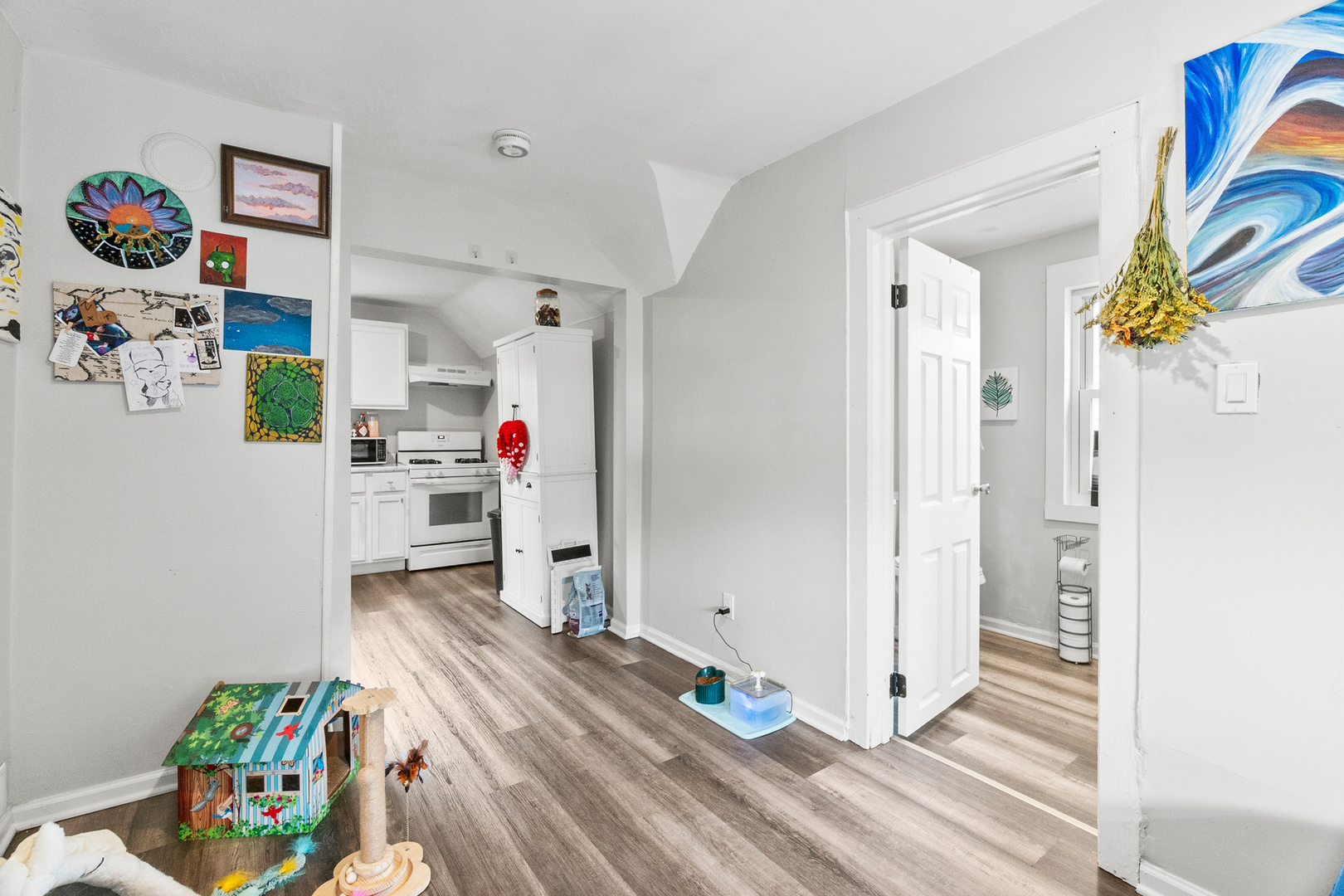 305 Irving Street Joliet, IL 60432 - Photo 15 of 20 a living room with furniture and a window