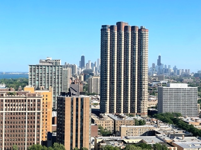 655 West Irving Park Road, Unit 2611 Chicago, IL 60613 - Photo 2 of 32 a view of a city with tall buildings