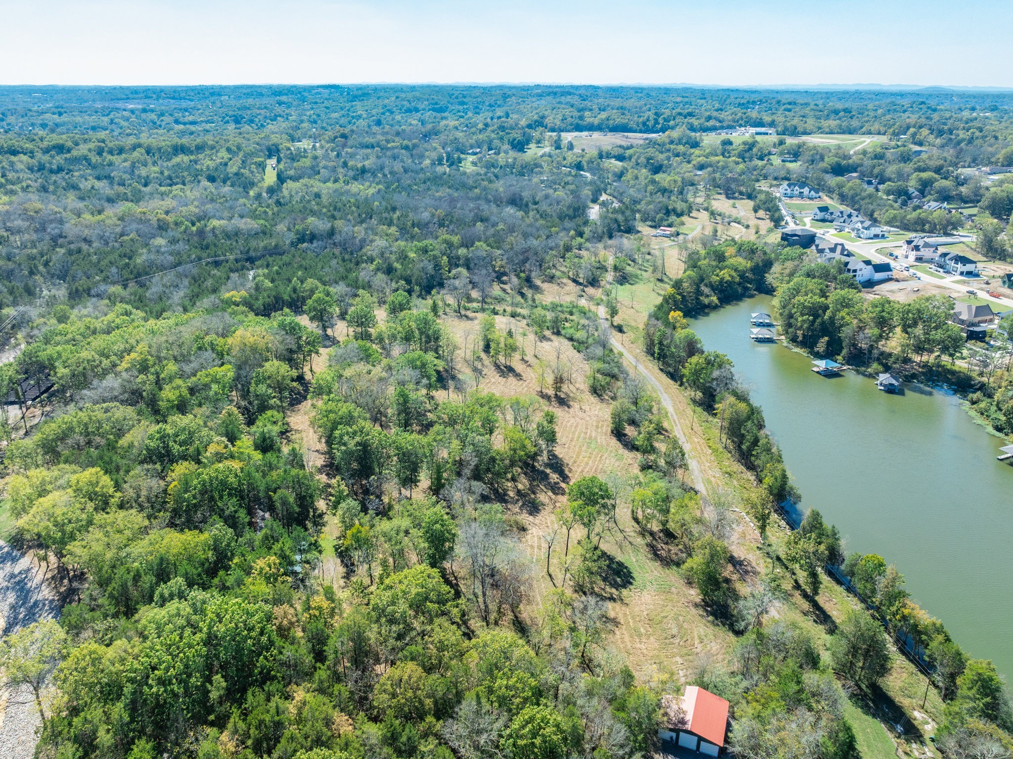 3150 Nonaville Road Mount Juliet, TN 37122 - Photo 14 of 62 an aerial view of residential houses with outdoor space and trees