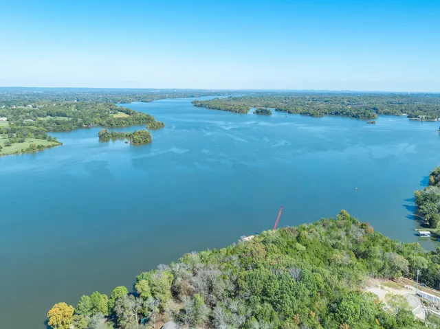 a view of a park with tree s