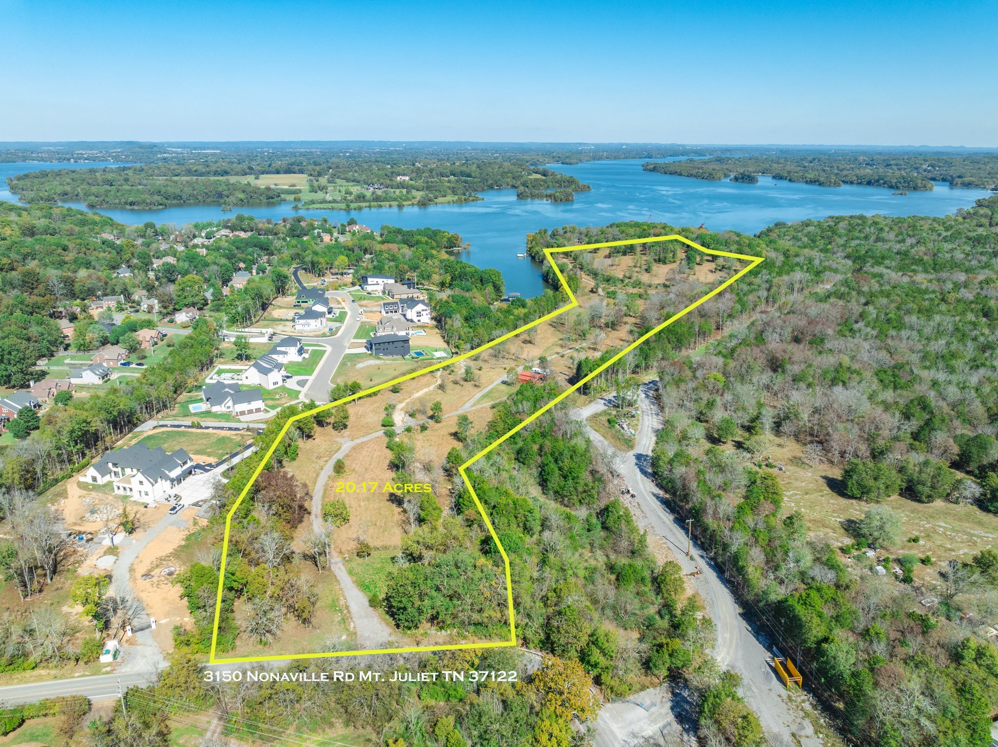3150 Nonaville Road Mount Juliet, TN 37122 - Photo 2 of 62 an aerial view of ocean with residential houses with outdoor space