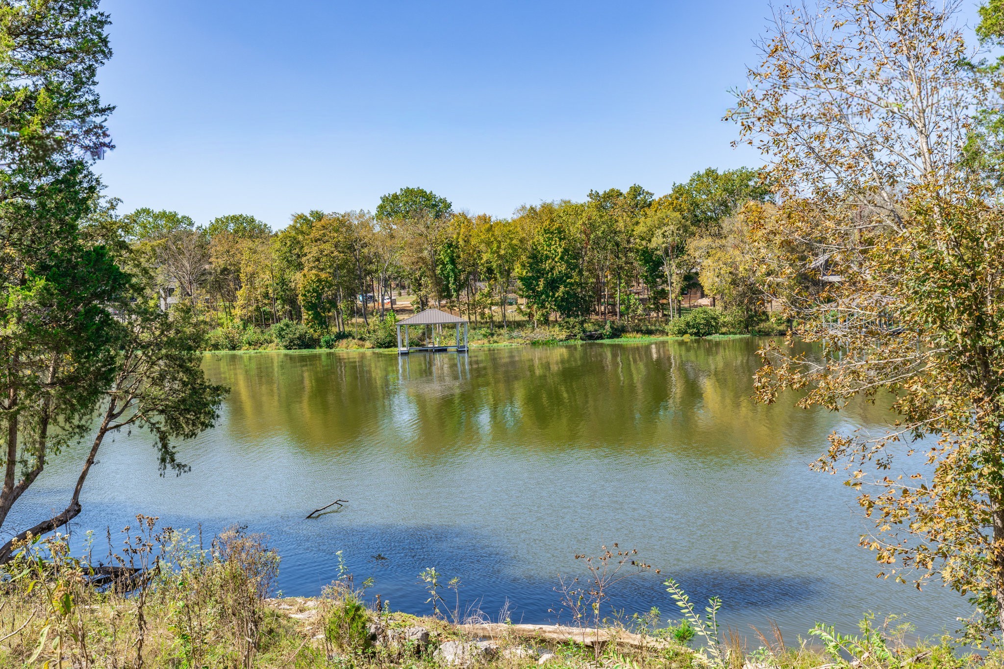 3150 Nonaville Road Mount Juliet, TN 37122 - Photo 25 of 62 a view of a lake with houses in the back