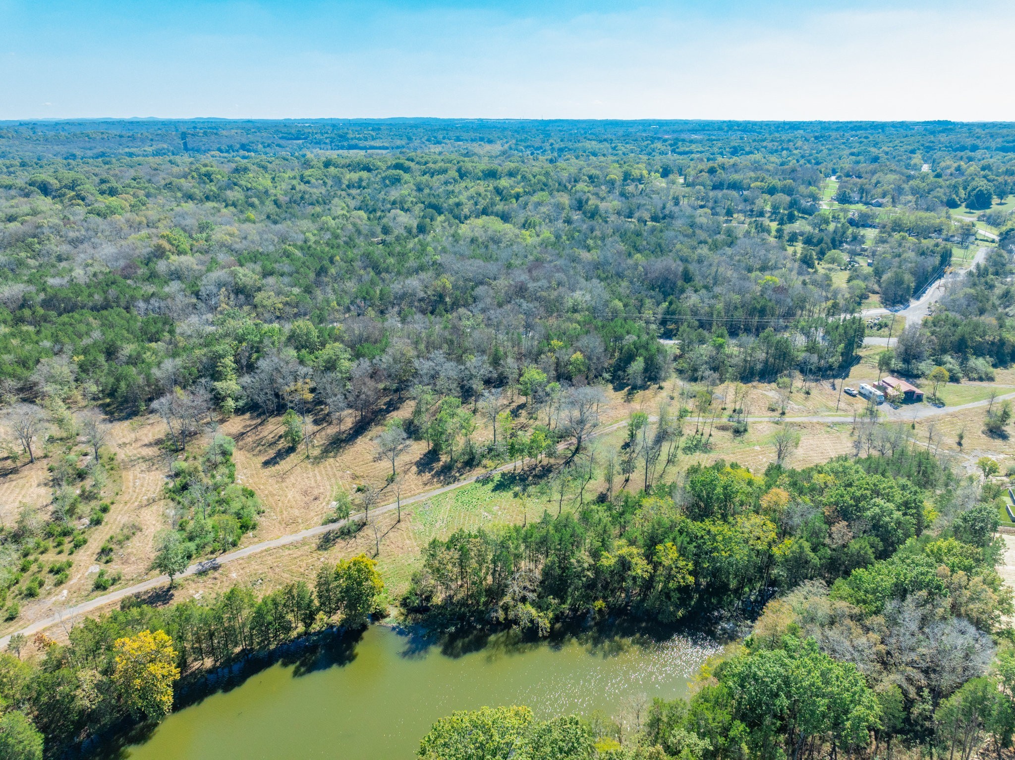 3150 Nonaville Road Mount Juliet, TN 37122 - Photo 41 of 62 an aerial view of residential houses with outdoor space and trees