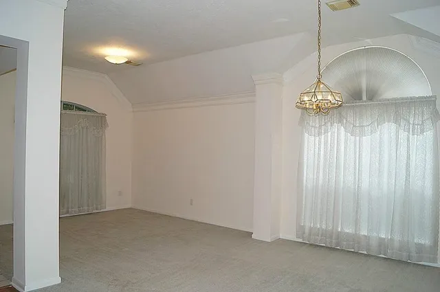 a very nice looking room with a chandelier