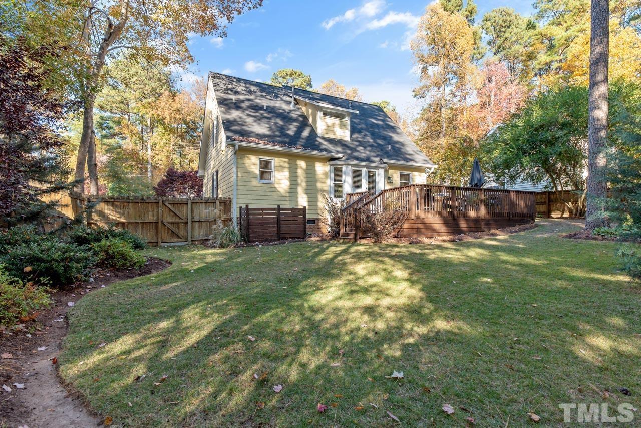 4309 Pleasant Grove Church Road Raleigh, NC 27613 - Photo 28 of 29 a view of house with a yard