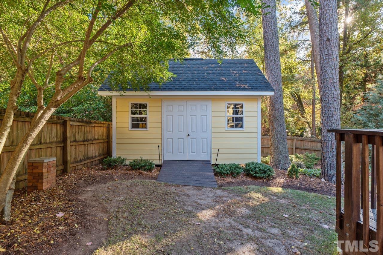 4309 Pleasant Grove Church Road Raleigh, NC 27613 - Photo 29 of 29 a view of backyard of house