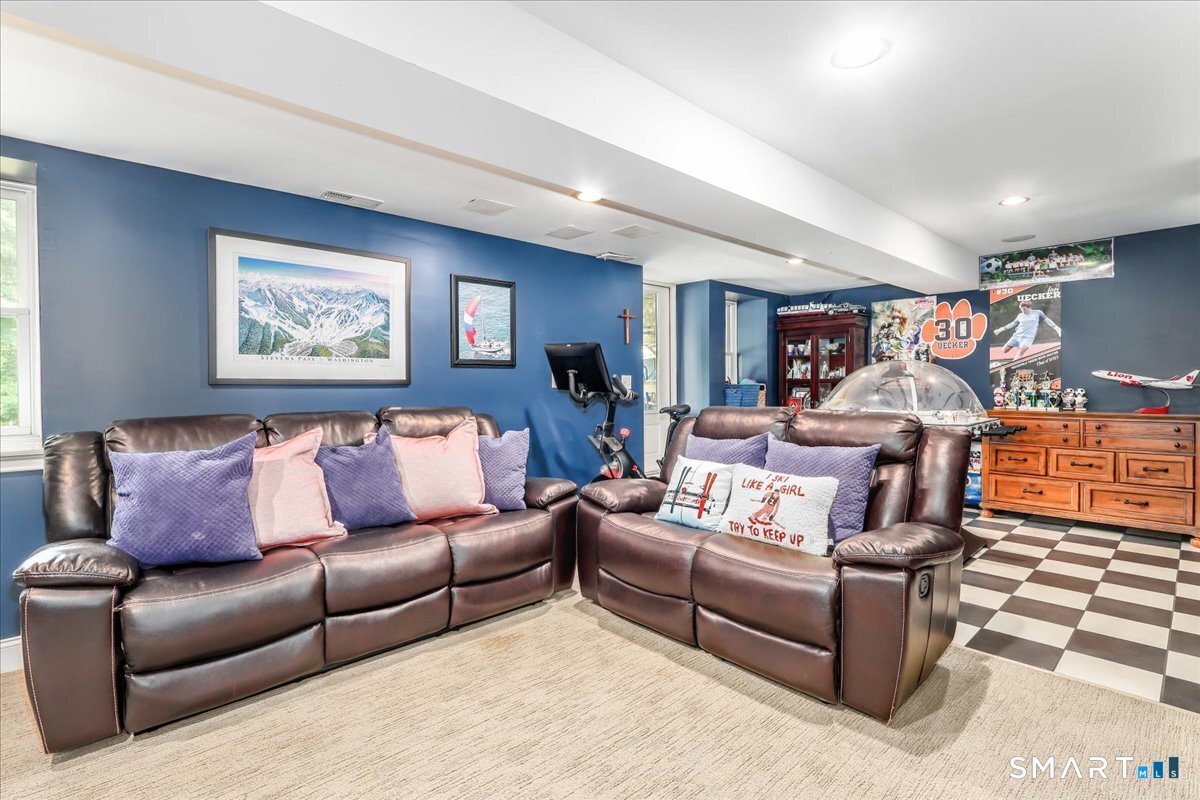 31 Aspen Mill Road Ridgefield, CT 06877 - Photo 26 of 38 Lower Level Rec Room