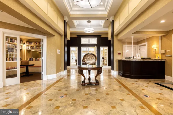a living room filled with furniture