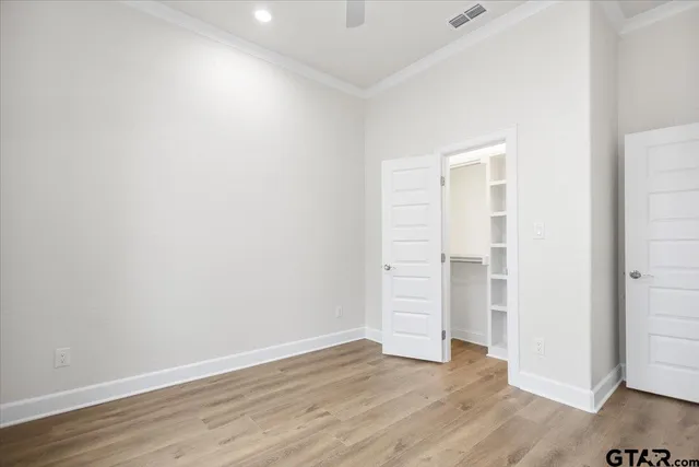 wooden floor in an empty room