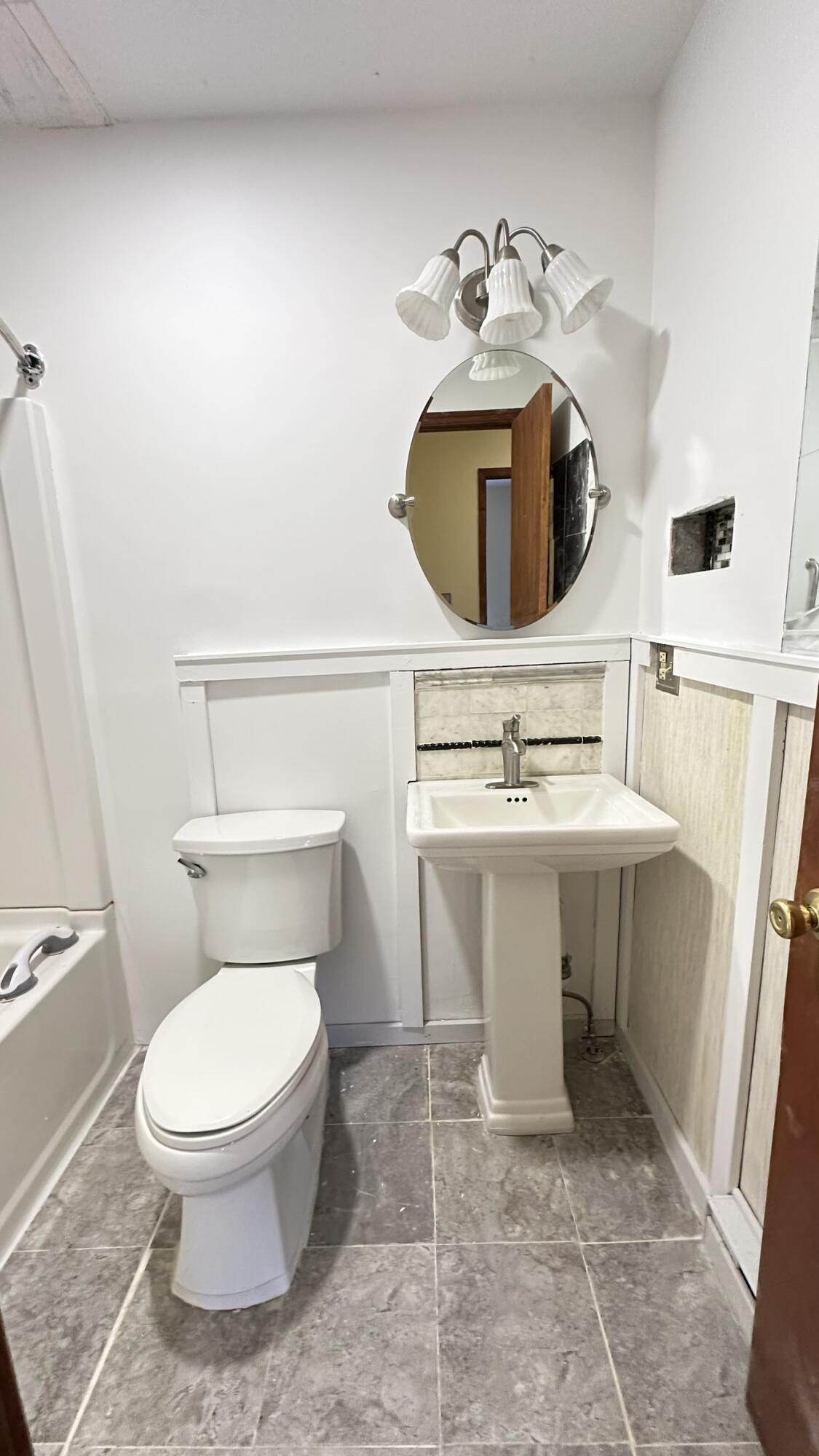 227 Image Drive Scotrun, PA 18355 - Photo 25 of 39 a bathroom with a toilet and a sink