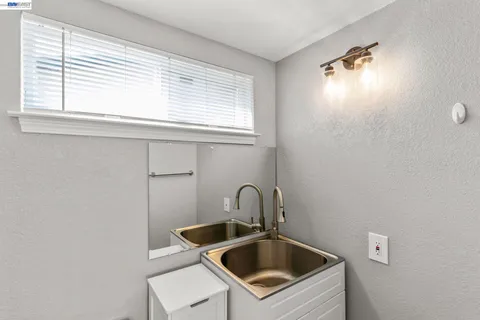a view of storage and utility room