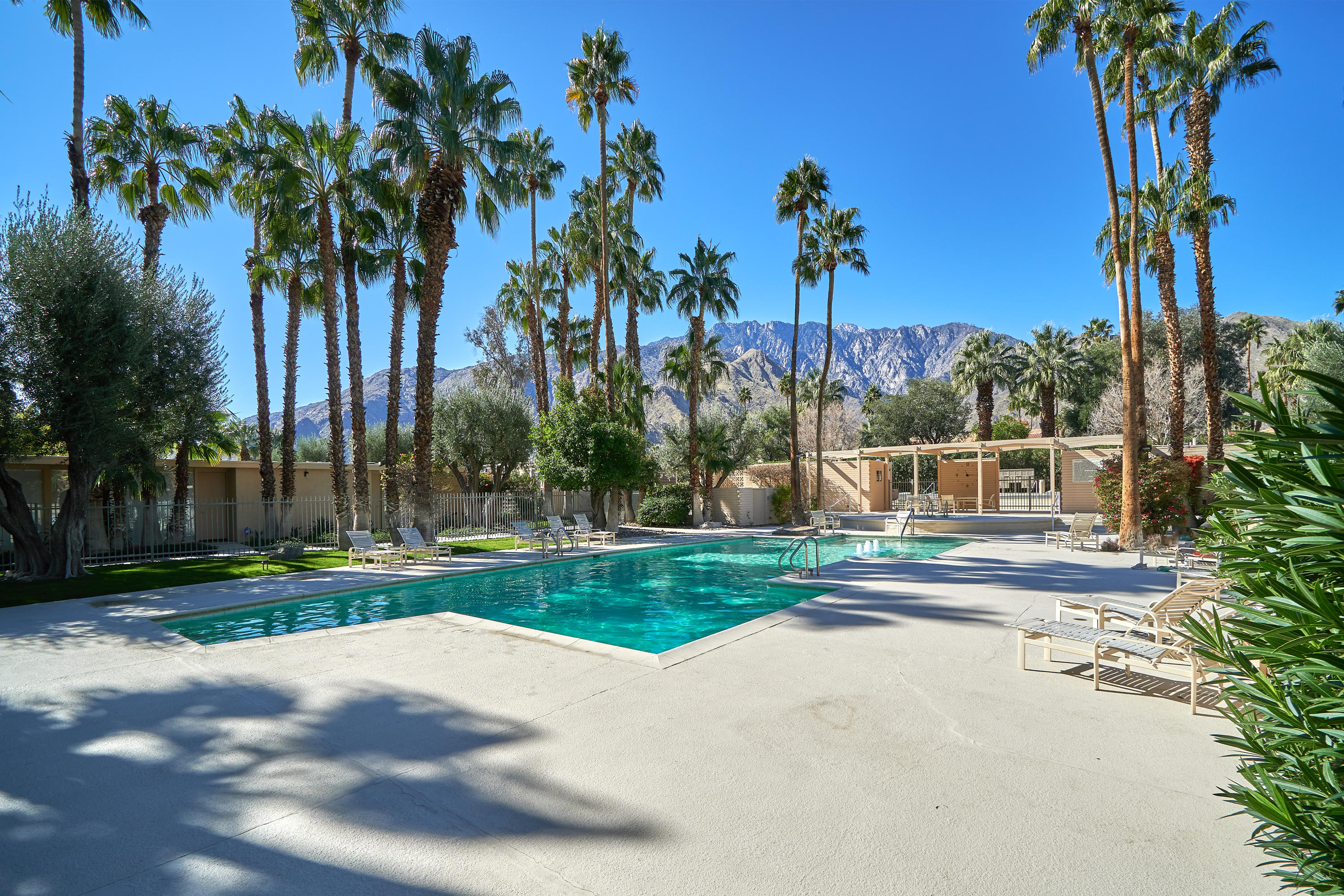 360 Cabrillo Road, Unit 128 Palm Springs, CA 92262 - Photo 17 of 21 Pool Mountains 2