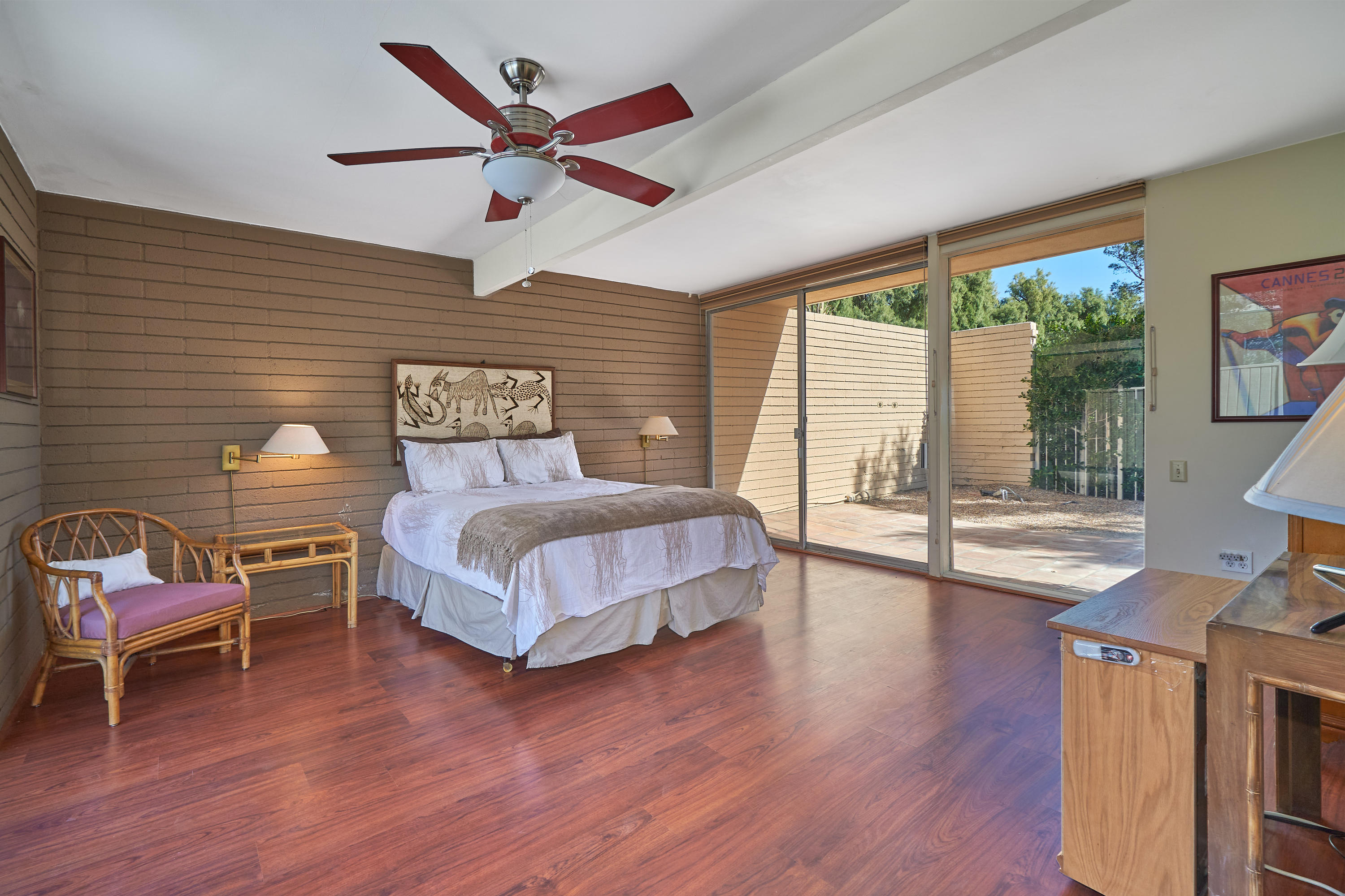 360 Cabrillo Road, Unit 128 Palm Springs, CA 92262 - Photo 8 of 21 Bedroom toward slider