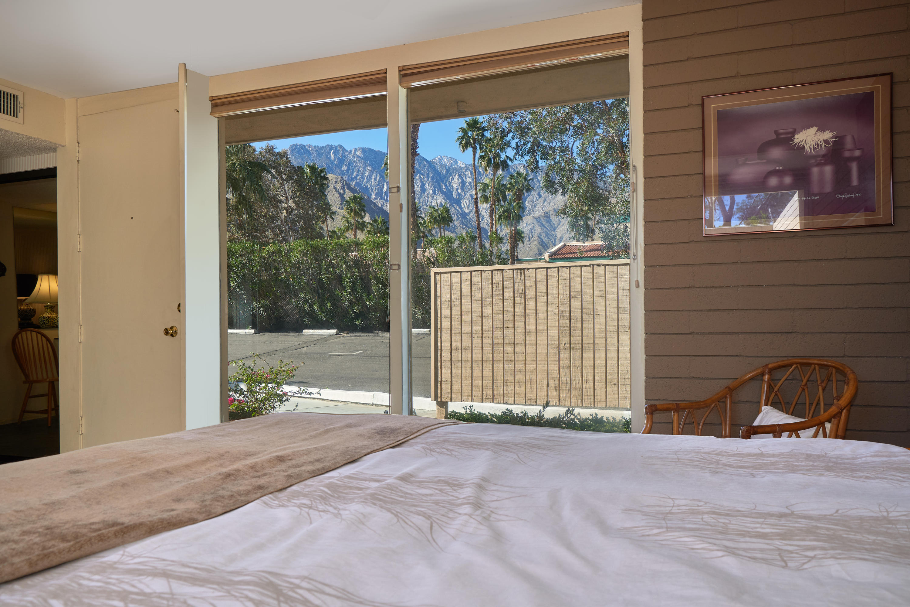 360 Cabrillo Road, Unit 128 Palm Springs, CA 92262 - Photo 10 of 21 Bedroom View Mtn