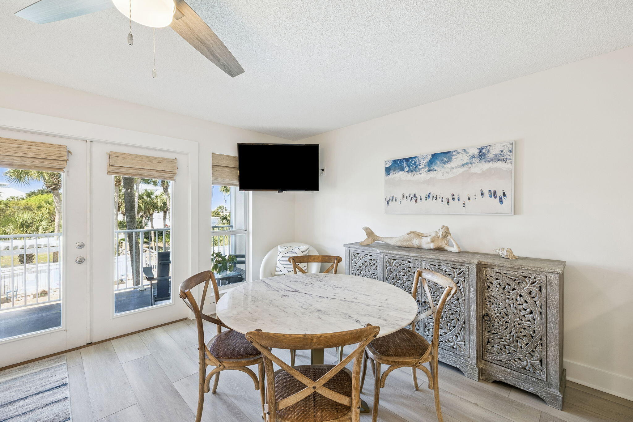 144 Spires Lane, Unit 207 Santa Rosa Beach, FL 32459 - Photo 7 of 49 Marble Dining with Coastal Accents