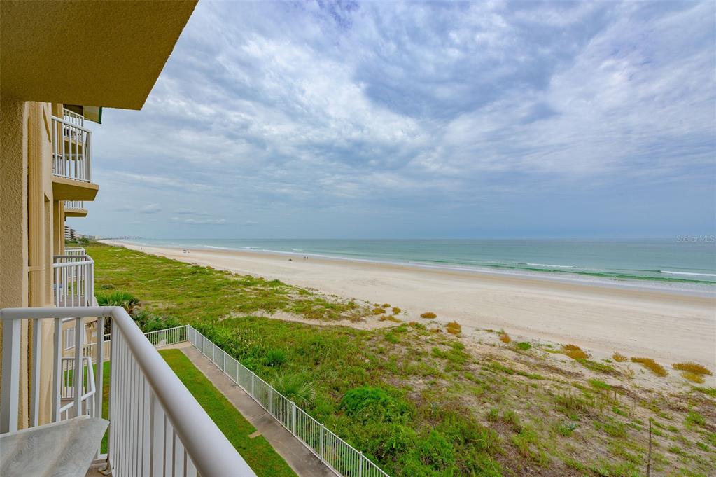 4799 South Atlantic Avenue, Unit 3030 Ponce Inlet, FL 32127 - Photo 16 of 26 a view of an ocean from a balcony