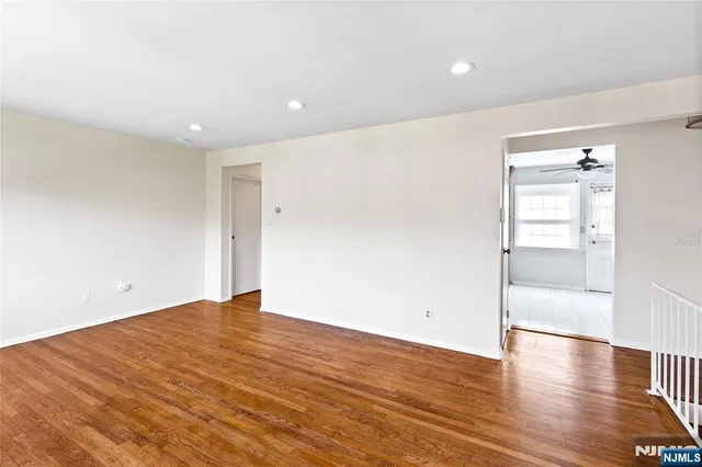 wooden floor in an empty room