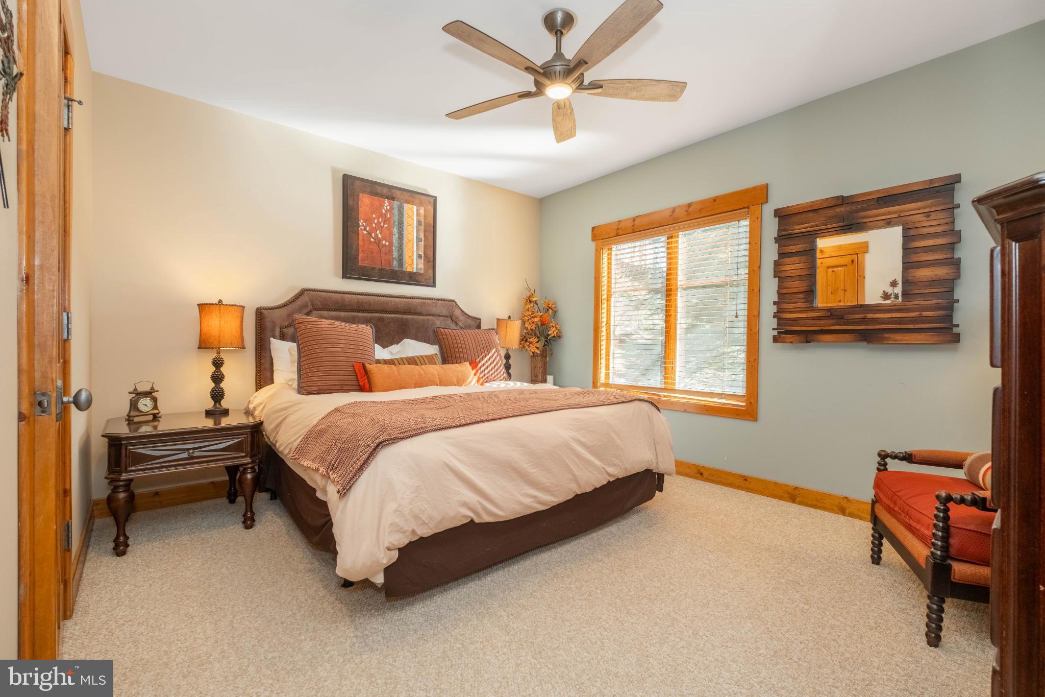 14 Ridge Run Road McHenry, MD 21541 - Photo 21 of 65 Cozy 1st floor bedroom with warm, inviting tones.