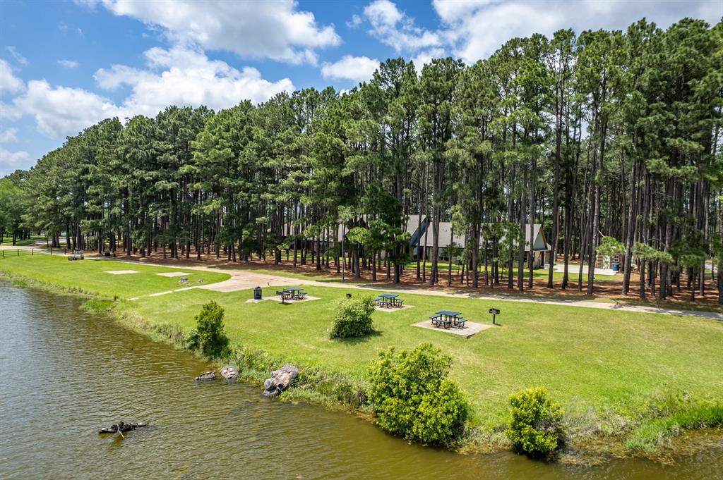 8595 Toler Pointe Larue, TX 75770 - Photo 5 of 40 There is an HOA easement between the house and the water. This HOA easement does not interfere with the privacy of this home. Very seldom are the tables used. Golf carts come sometimes and fish. The path dead ends with an HOA doc. Also, you can build a doc if you wish.