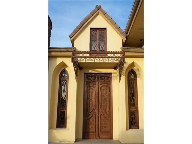 3520 Fortuna Ranch Road Encinitas, CA 92024 - Photo 10 of 11 Hand Carved Antique Door and Windows Circa 1800,