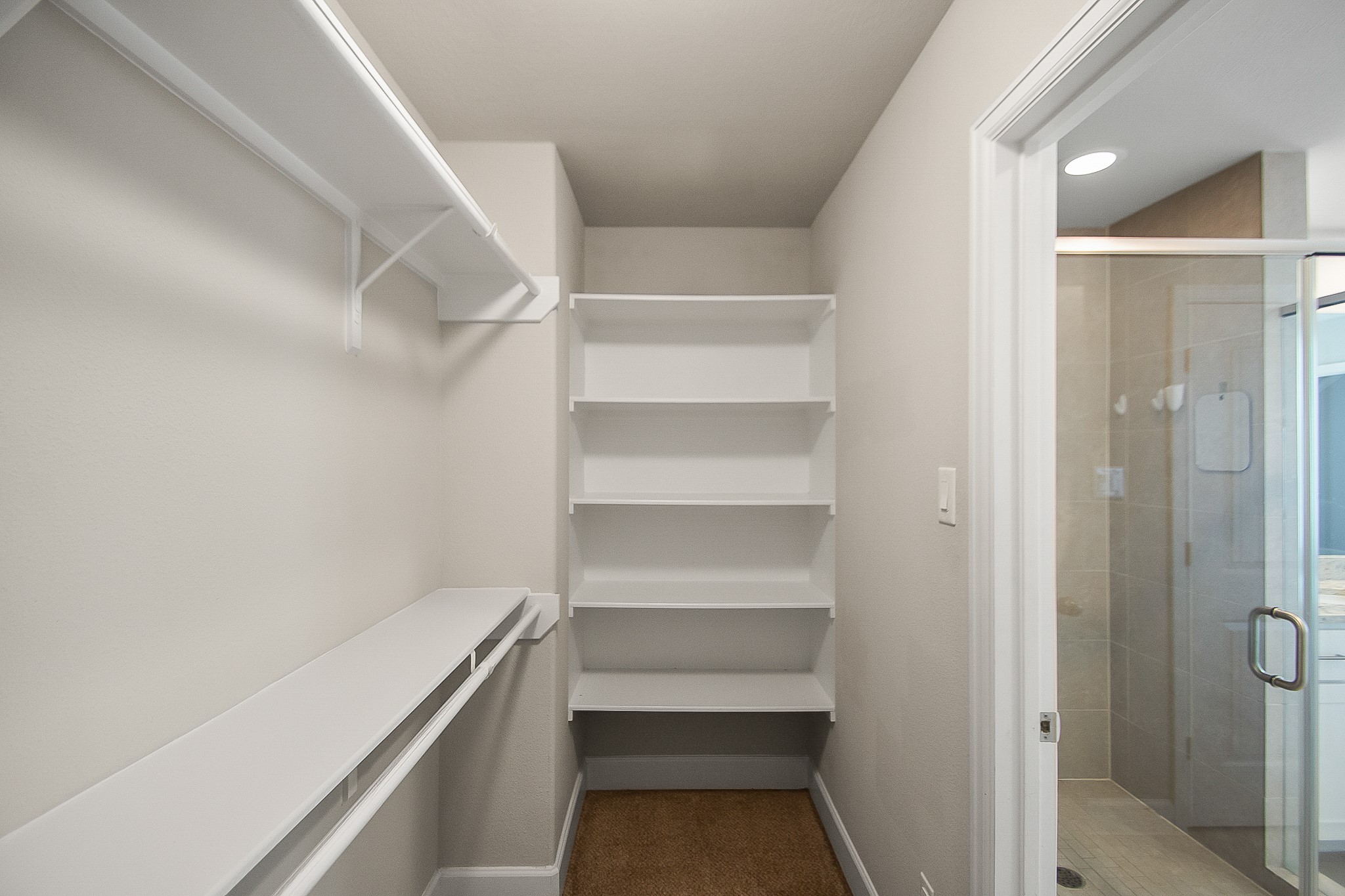 5328 Larkin Street Houston, TX 77007 - Photo 14 of 27 Spacious walk-in closet in the primary bathroom.