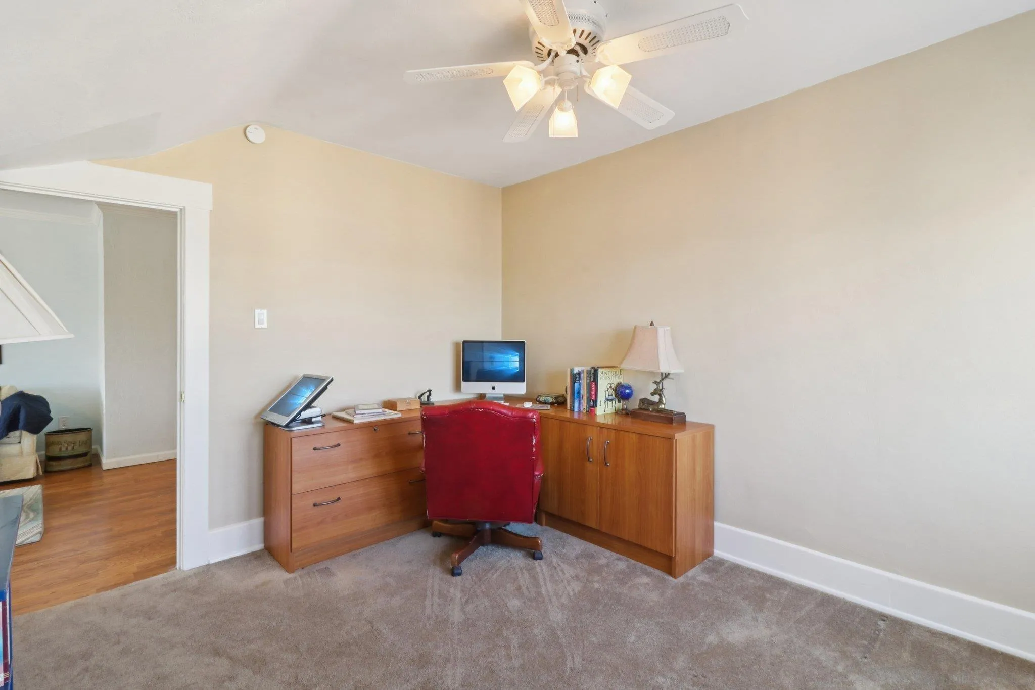 3509-11 32nd Street San Diego, CA 92104 - Photo 41 of 51 an empty room with furniture and chandelier fan