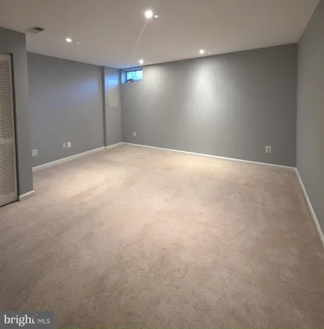 a view of empty room