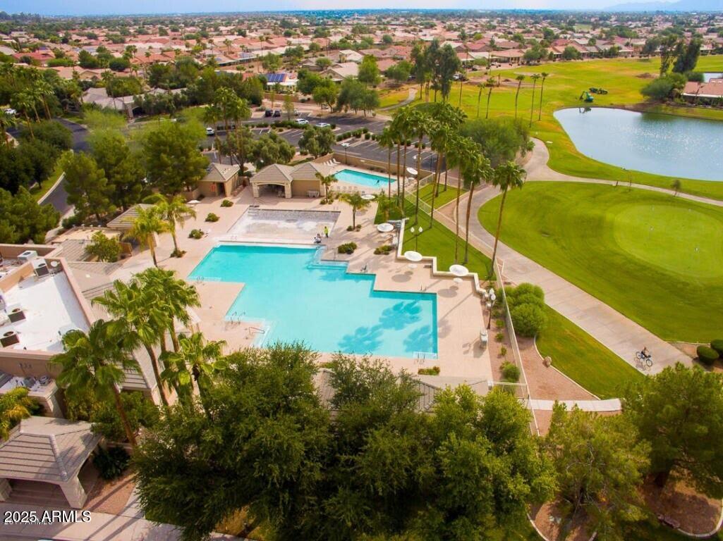 23745 South Vacation Way Sun Lakes, AZ 85248 - Photo 41 of 52 an aerial view of residential houses with outdoor space