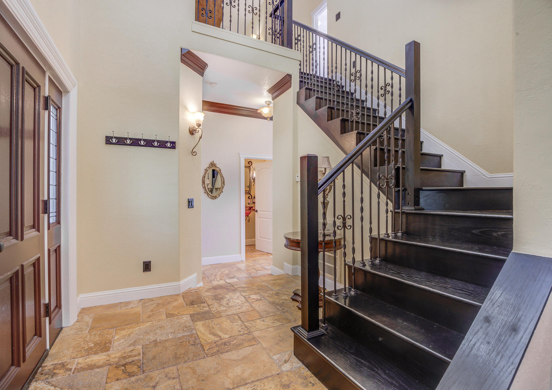 5146 Surrey Drive Redding, CA 96002 - Photo 5 of 57 a view of an entryway with staircase