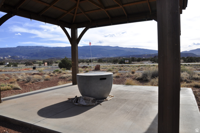 175 South S Highway East Torrey, UT 84775 - Photo 4 of 17 View of patio featuring a mountain view