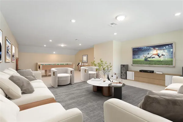 a view of empty room