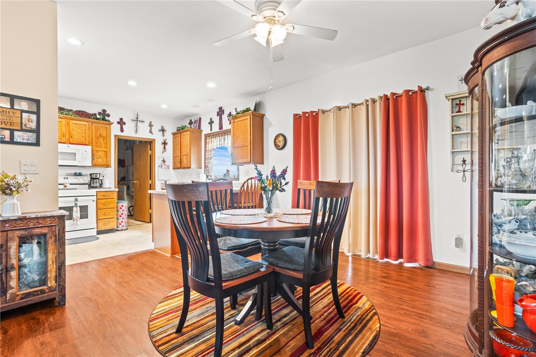 4222 Ramsey Road Springfield, OH 45502 - Photo 39 of 79 This inviting dining space flows seamlessly into a well-appointed kitchen, perfect for everyday living.