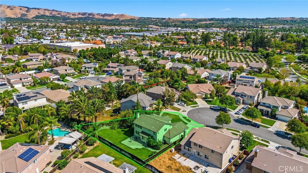 1663 Naranjo Court Redlands, CA 92374 - Photo 55 of 59 an aerial view of residential houses with outdoor space and street view
