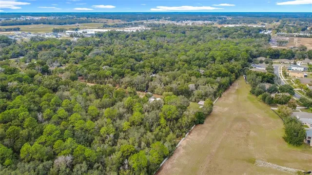 an aerial view of a houses