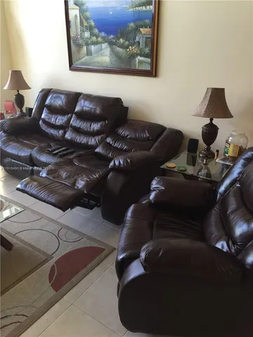 a view of outdoor space with furniture